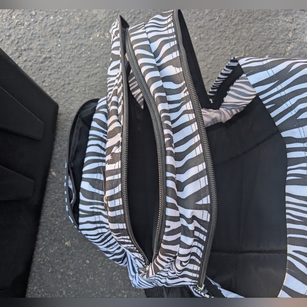 Jansport Zebra Print Backpack - Picture 7 of 8
